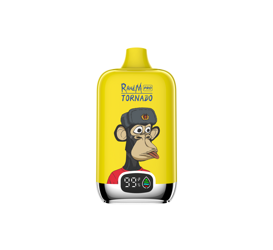 RahdM Tornado Disposable Vape 12k Puffs E Cigarette Vape Fruit Flavours12000 Puff Refillable Electronic Cigarettes 22 Flavors