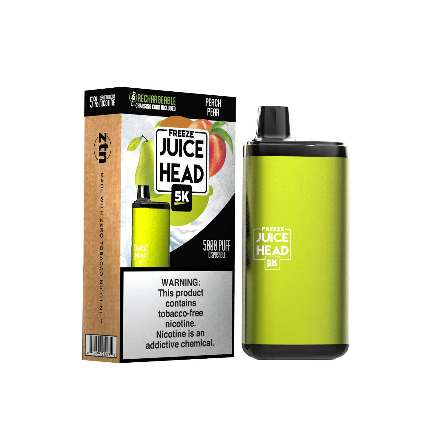 Juice Head Disposable - Peach Pear Freeze