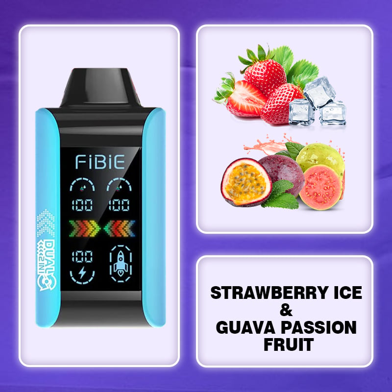 FIBIE 15000 Dual Flavors Disposable Vapor Wands (๐ In stock in Australia!