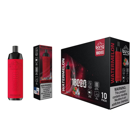 Bang 18000 Puffs 18K Cigarettes Electroniques Jetables Cuir Airflow Ajustable Wholesale