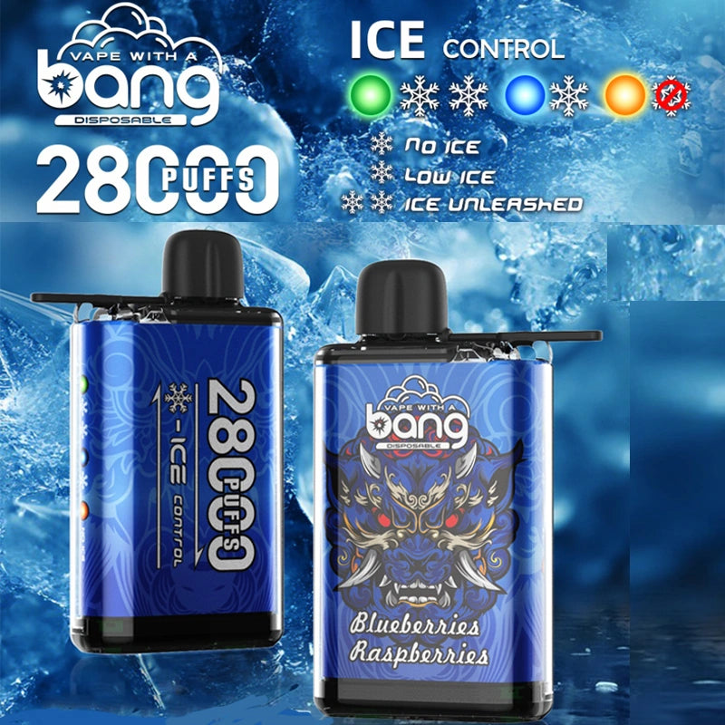EU Warehouse Online Vape 28K Bang 28000 Puffs Adjustable Ice