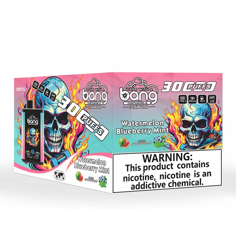 Vape 30K 2 in 1 Bang 30000 Puffs Pro Big Screen Double Flavors Fast Shipping