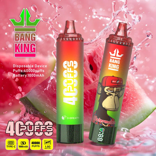 Bang King 40000 Puffs 40K Wholesale Vape Online Livraison Rapide Tax Free