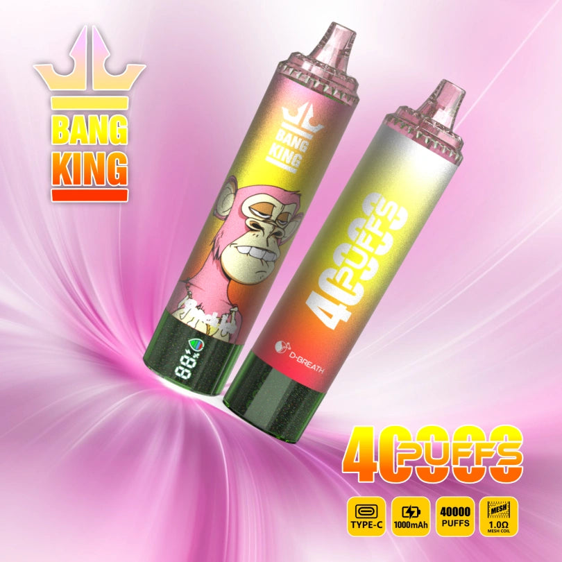 Bang King 40000 Puffs 40K Wholesale Vape Online Livraison Rapide Tax Free