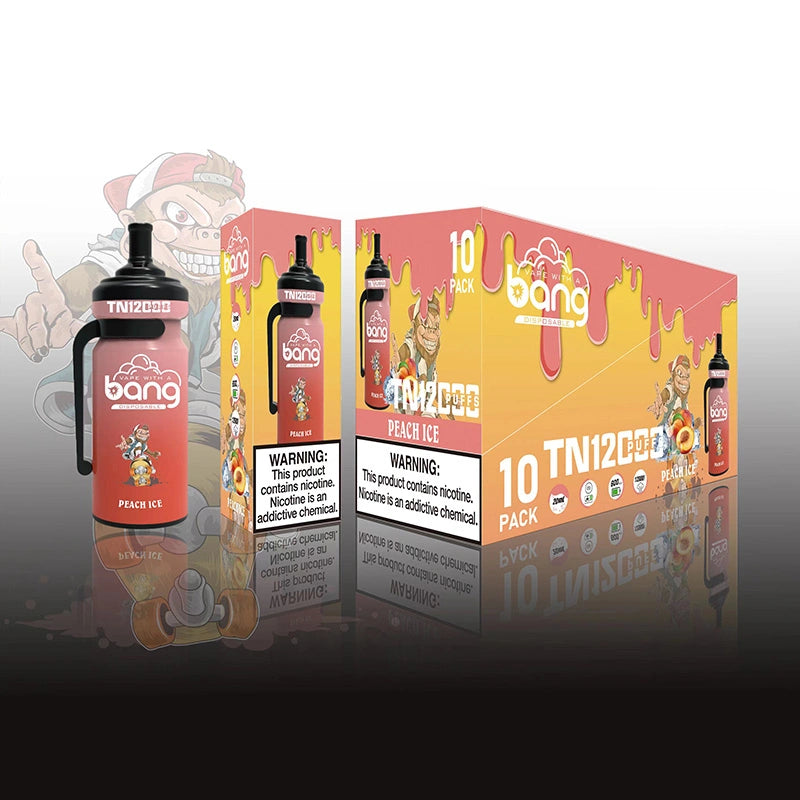 Bang TN 12000 Puffs 12K Cigarettes électroniques jetables Wholesale