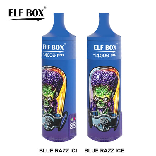 ELF BOX 14000 Puffs Pro 14K LED Screen Vape E Cigarettes jetables Wholesale