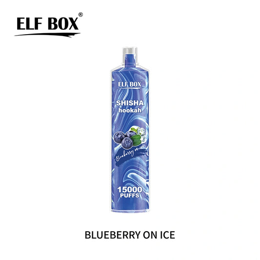 ELF BOX Shisha Hookah 15000 bouffées 15K Crystal jetable Vape E Cigarette Wholesale