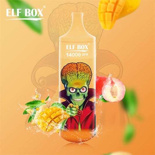 ELF BOX RGB 14000 Pro Disposable Vape β 14000 Puffs, Mesh Coil, 12 Flavors