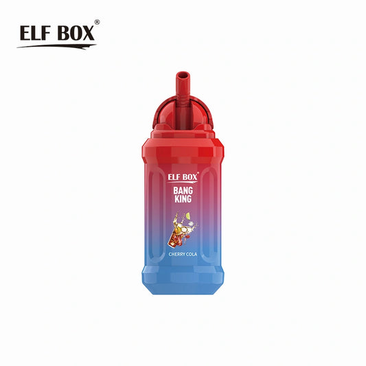 ELF BOX Bang King 12000 Puffs 12K Vape Jetable Flip-Top Bottle E Cigarettes Wholesale