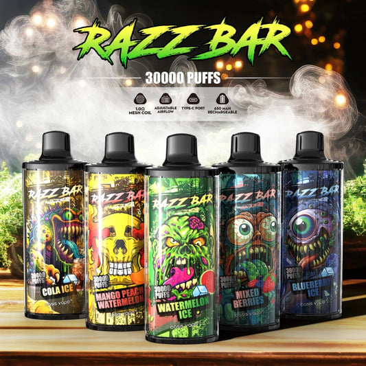 Razz Bar 30000 Puffs 30K Cigarette électronique jetable Wholesale EU Warehouse