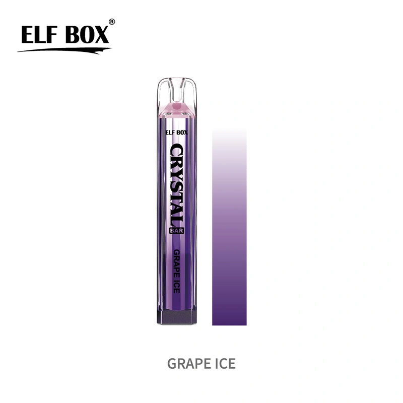 Elf Box Crystal Bar 600 Puffs Vape Cigarette électronique jetable Wholesale