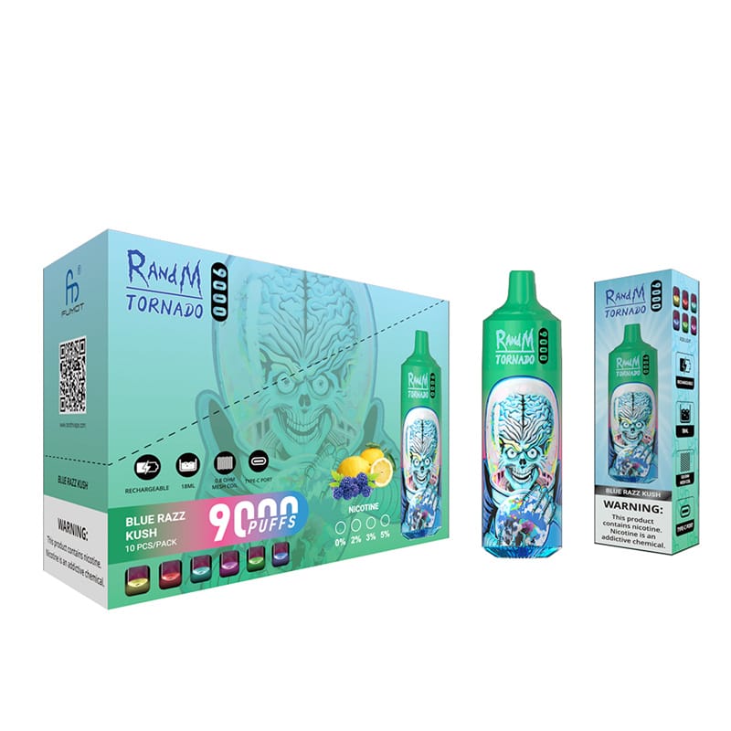 Fumot RandM Tornado 9000 Puffs 9K Disposable Vape Wholesale