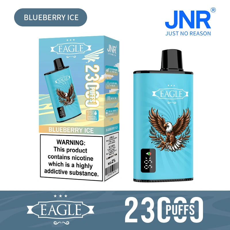 JNR 23000 Puffs 23k Eagle Disposable Vape Smart Screen Electronic Cigarette Wholesale