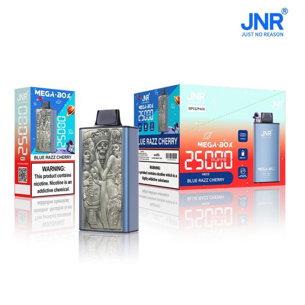JNR Mega Box 25000 puffs Disposable E Cigarettes vape 850mah 2% 5% 20 Flavors 25K puffs