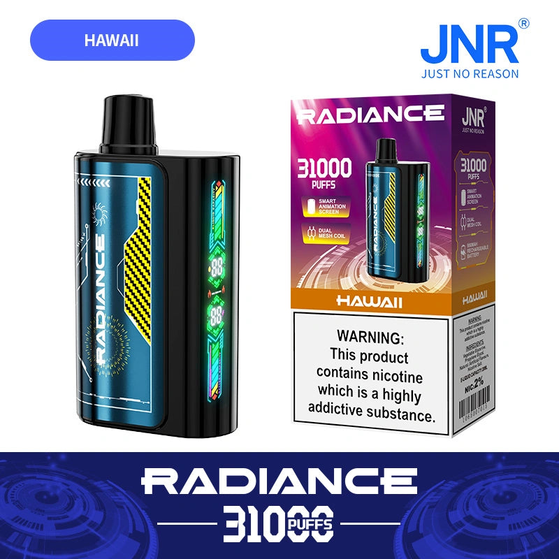 JNR Radiance 31000 Puffs 31k Disposable Vape Smart Screen Electronic Cigarette Wholesale
