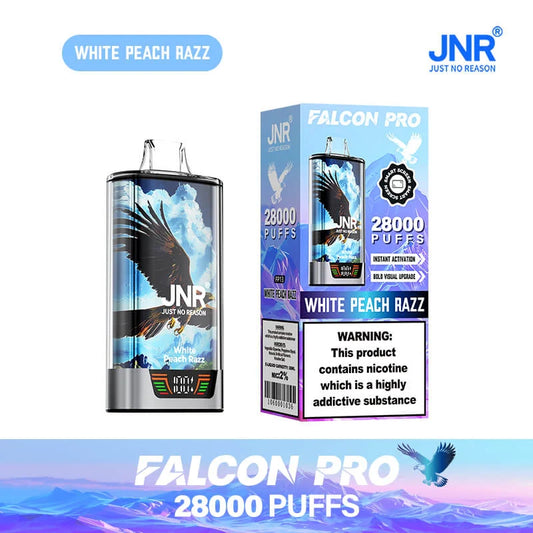 JNR Falcon Pro 28k Puffs Disposable Vape 950mAh 30ml 20 Flavors