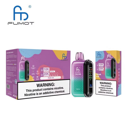 Puff 20k Fumot Tornado 20000 Puffs Smart Display Disposable Vape