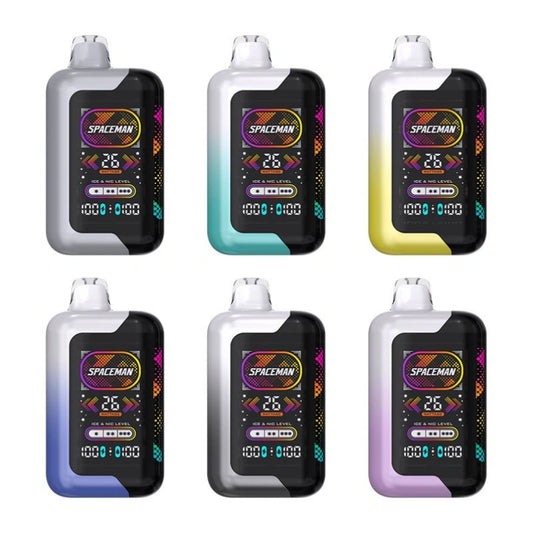 Spaceman SP40000 Puffs 40K Smok Wholesale Vape Online 4 Level Ice Nic Control