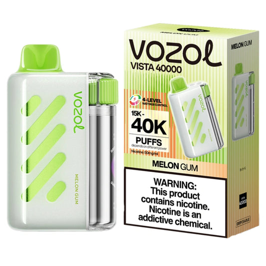 Vozol Vista 40000 Puffs 40K Wholesale Vape Smart Screen Adjustable Airflow 5% Nicotine