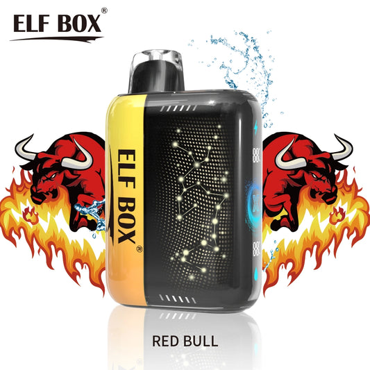 ELF BOX Pulse X 15000-25000 Bouffées 15K 25K Vape jetable 3D Curved Screen Cigarette électronique Wholesale