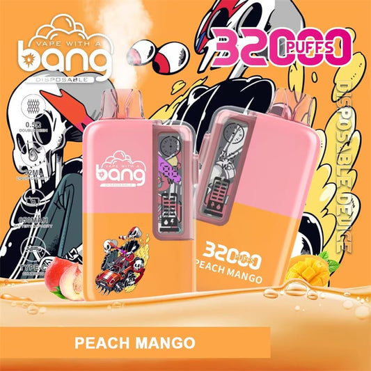 Bang 32000 Puffs 32K Smart Screen Vape jetable Wholesale E Cigarettes