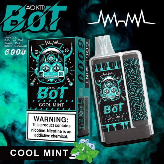 Aokit Vape BOT 6000 Puffs Bulk Buy Wholesale