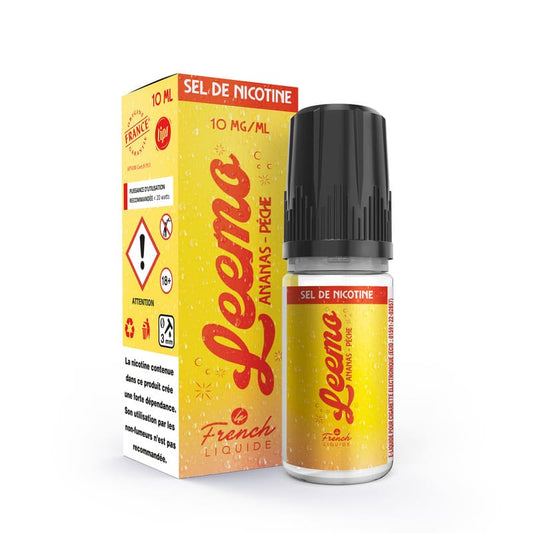 LE FRENCH LIQUIDE Leemo Ananas Pêche - E-liquide 10ml
