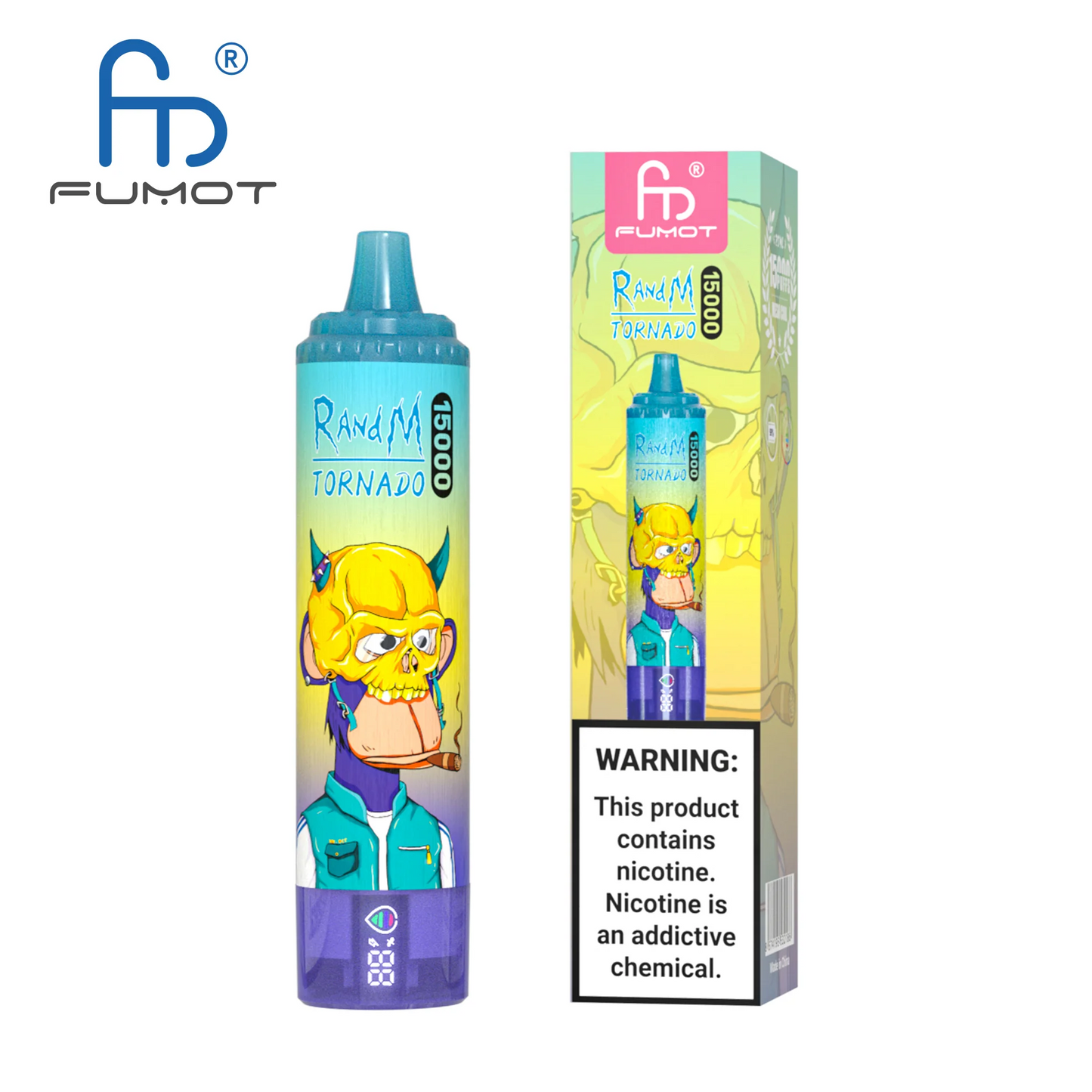 Randm Tornado 15000 Puffs Disposable Vape 25ml 850mah 41 Flavors