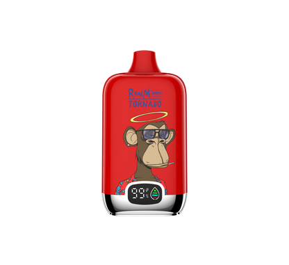 RahdM Tornado Disposable Vape 12k Puffs E Cigarette Vape Fruit Flavours12000 Puff Refillable Electronic Cigarettes 22 Flavors