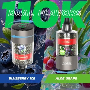 AAOK electronic hookah e shisha 110000 puffs 60ml pod system hookah vape
