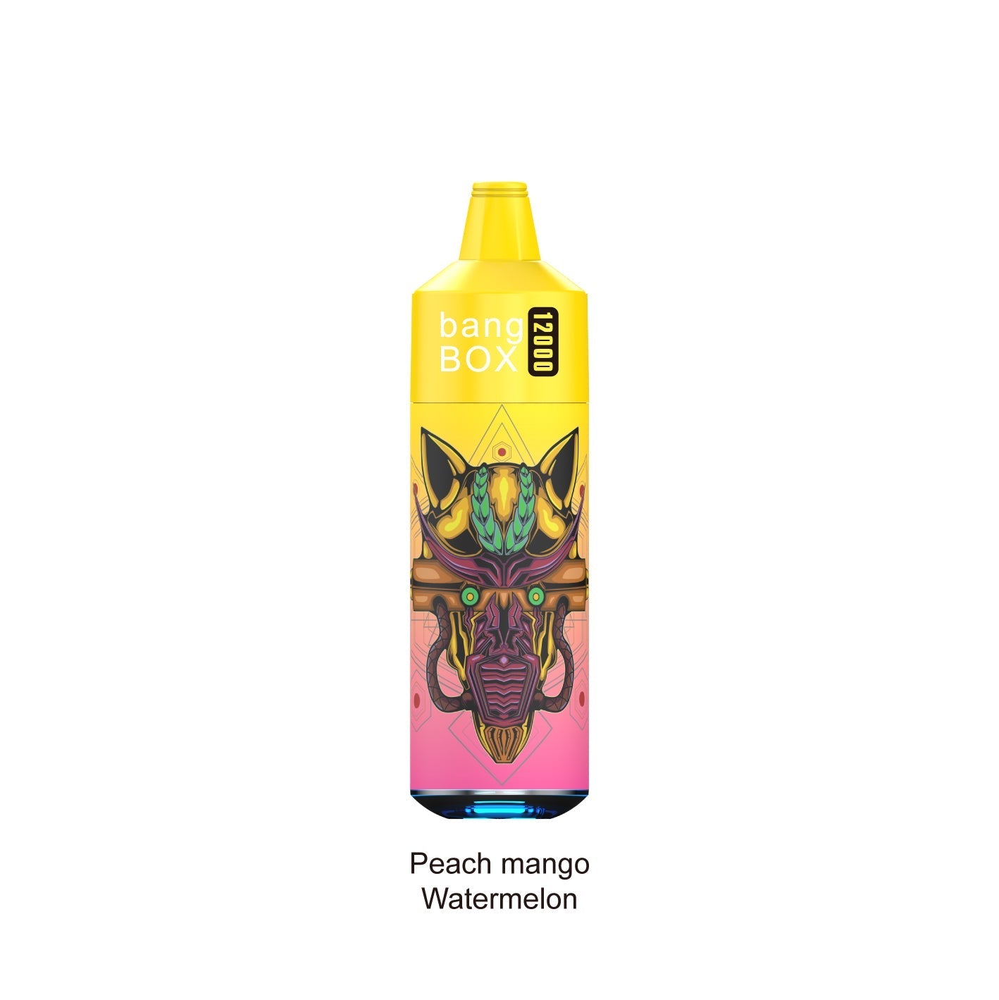 BANGBOX VAPE 12000 PUFFS/12 FLAVORS /RGB LIGHT/Battery650Mah /E-juice volume: 28ml 12flavors.