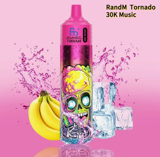 RandM Tornado 30000 puffs Disposable E Cigarettes vape 2% 5% 1.0Ω Mesh Coil  30 Flavors 30K puffs