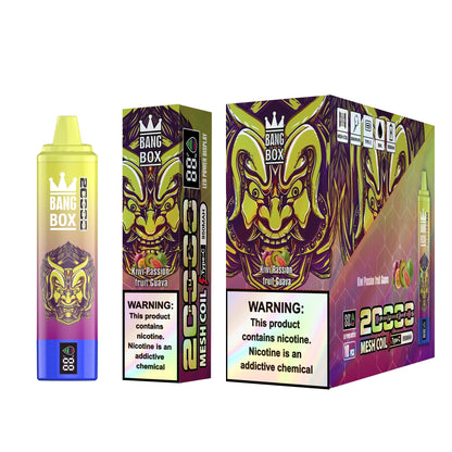BANGBOX 20000 Puffs Disposable Vape Wholesale-850mAh Battery, 35ml E-liquid, Multiple Nicotine 12 Flavors