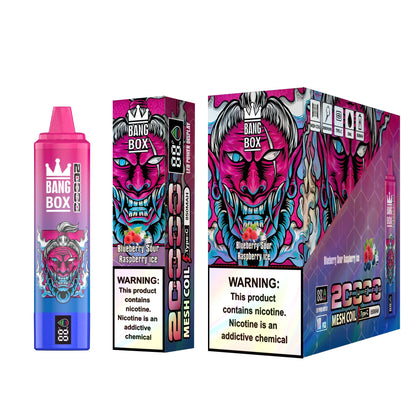 BANGBOX 20000 Puffs Disposable Vape Wholesale-850mAh Battery, 35ml E-liquid, Multiple Nicotine 12 Flavors