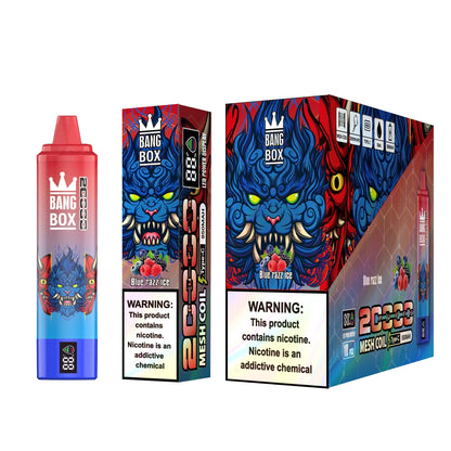 BANGBOX 20000 Puffs Disposable Vape Wholesale-850mAh Battery, 35ml E-liquid, Multiple Nicotine 12 Flavors