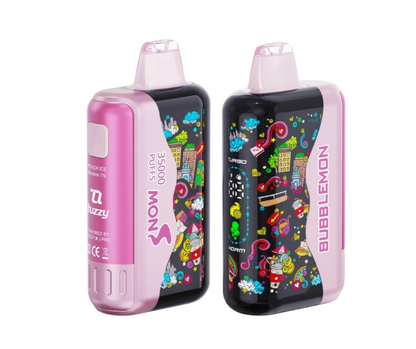 Bubblemon Graffiti Tuzzy 35K Disposable Vape 24ml 2% (35000 Puffs) Naturevapewholesale