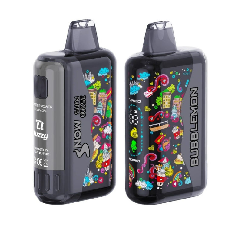 Bubblemon Graffiti Tuzzy 35K Disposable Vape 24ml 2% (35000 Puffs) Naturevapewholesale