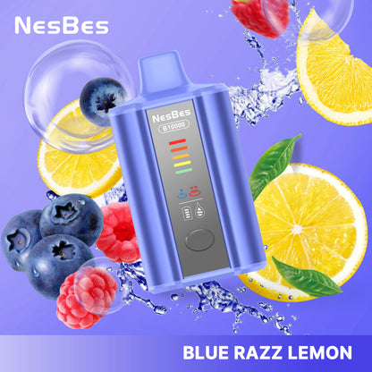 NESBES B10000 Puffs Disposable Vape Wholesale-700mAh battery, 17ml-E-liquid, Multiple Nicotine 8 Flavors
