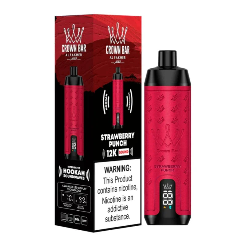 Al Fakher Crown Bar 12000 Puffs Disposable Vape