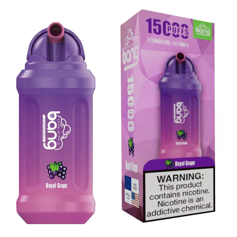 Bang 15000 Puffs 15K Vape jetable Flip-Top Bottle Electronic Cigarette Wholesale