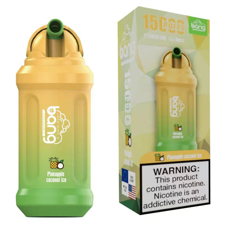 Bang 15000 Puffs 15K Vape jetable Flip-Top Bottle Electronic Cigarette Wholesale