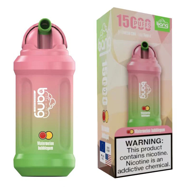 Bang 15000 Puffs 15K Vape jetable Flip-Top Bottle Electronic Cigarette Wholesale