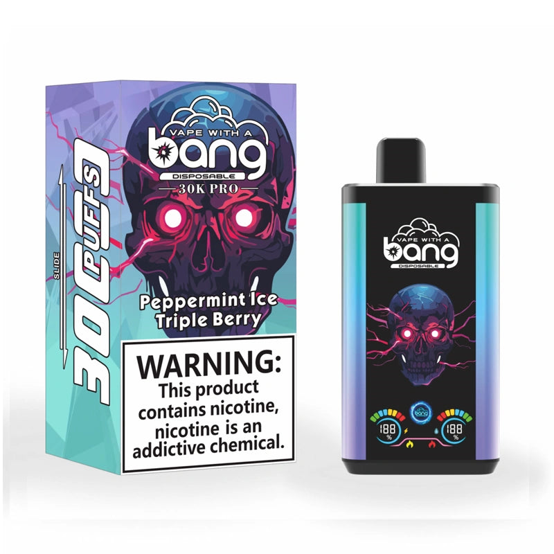 Vape 30K 2 in 1 Bang 30000 Puffs Pro Big Screen Double Flavors Fast Shipping