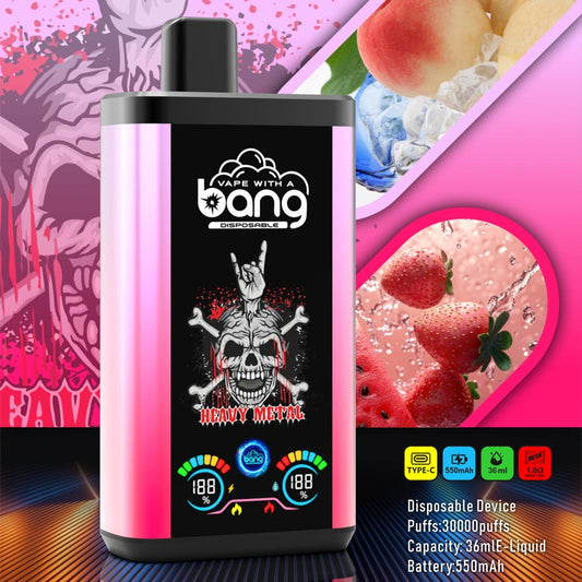 Vape 30K 2 in 1 Bang 30000 Puffs Pro Big Screen Double Flavors Fast Shipping