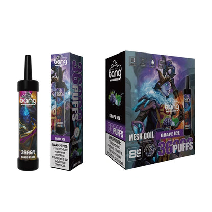 Bang 36000 Puffs 36K Jetable Vape Airflow Adjustable E Hookah