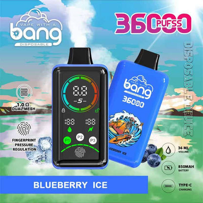 Bang 36000 Puffs 36K Full Smart Screen Vape jetable Wholesale