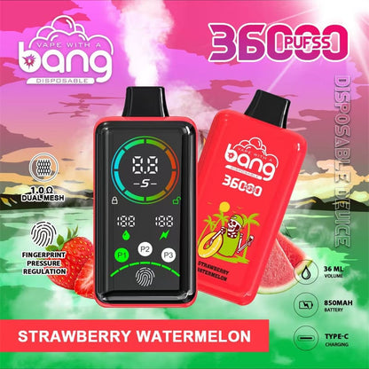 Bang 36000 Puffs 36K Full Smart Screen Vape jetable Wholesale