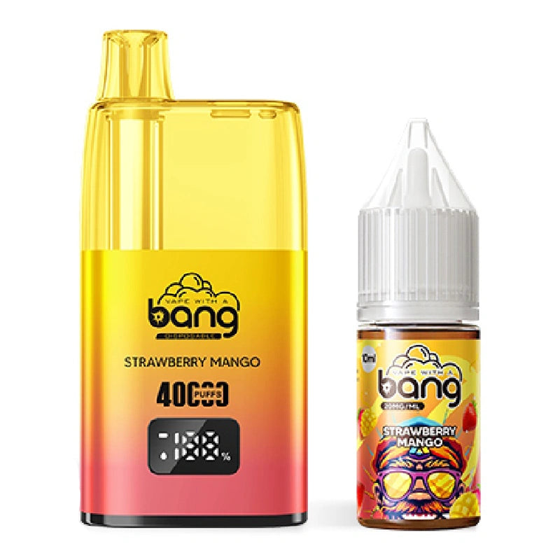 Bang 40000 Puffs 40K Digital Screen Disposable Vape Wholesale Refillable Oil
