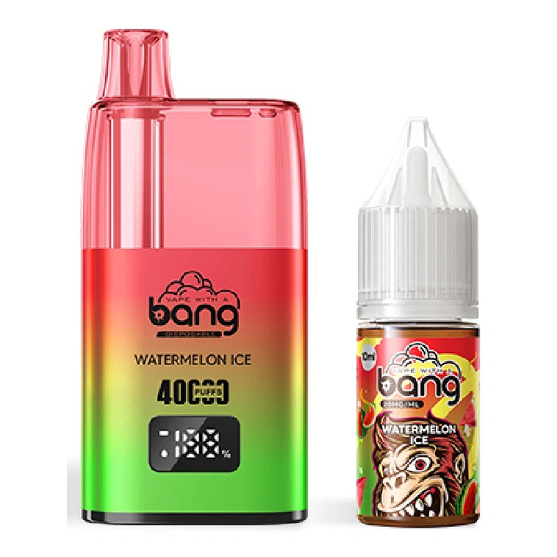 Bang 40000 Puffs 40K Digital Screen Disposable Vape Wholesale Refillable Oil