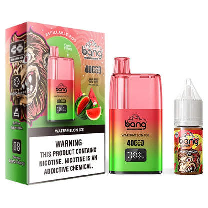 Bang 40000 Puffs 40K Digital Screen Disposable Vape Wholesale Refillable Oil